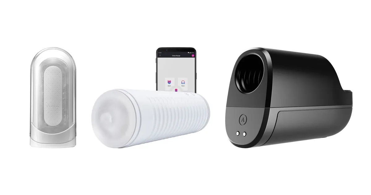 Comparatif masturbateurs: TENGA Flip Zero, Lovense Max 2 et Arcwave Ion 2 en photos produit